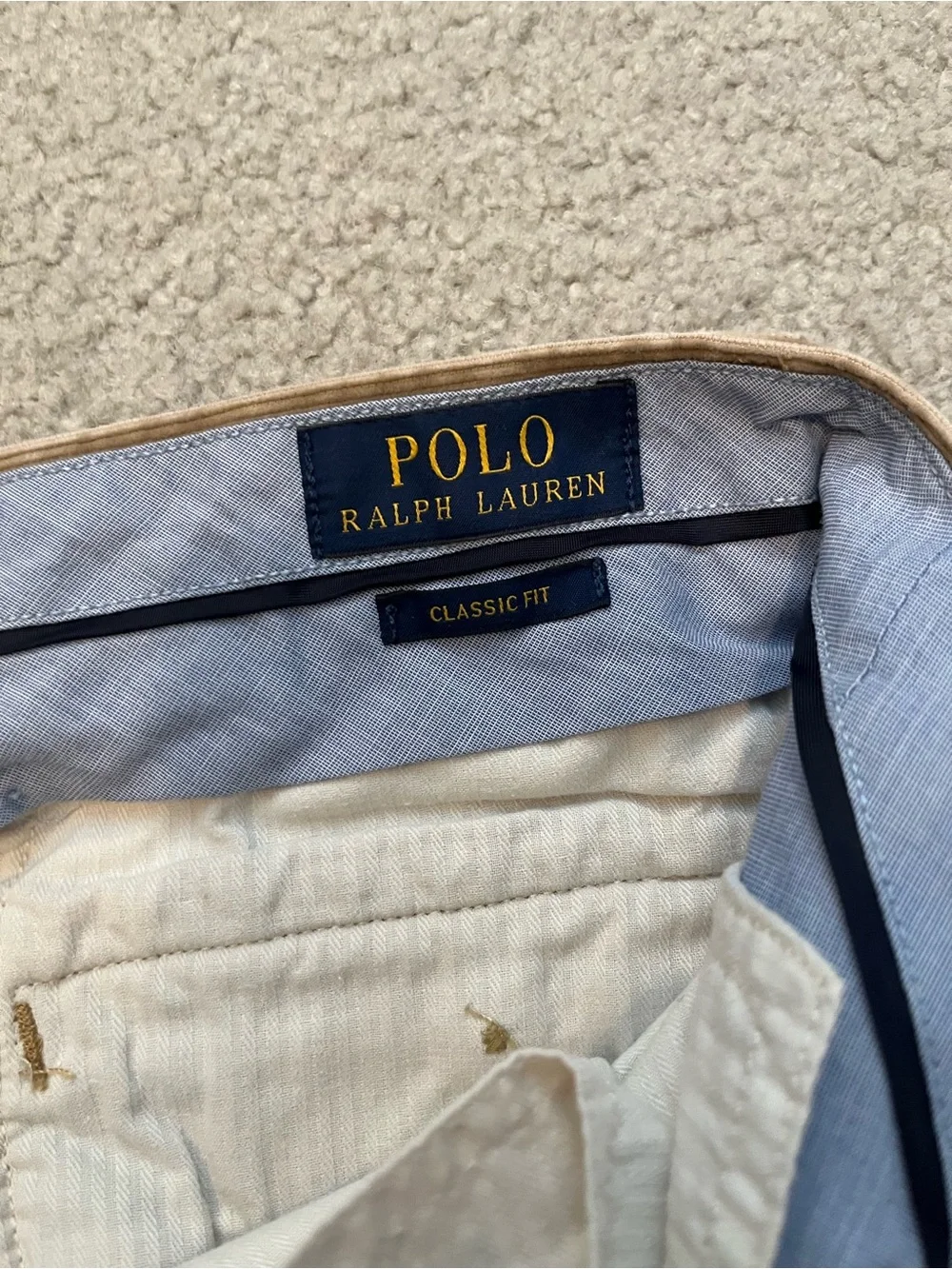 Polo by Ralph Lauren Men's Corduroy Pants in Tan